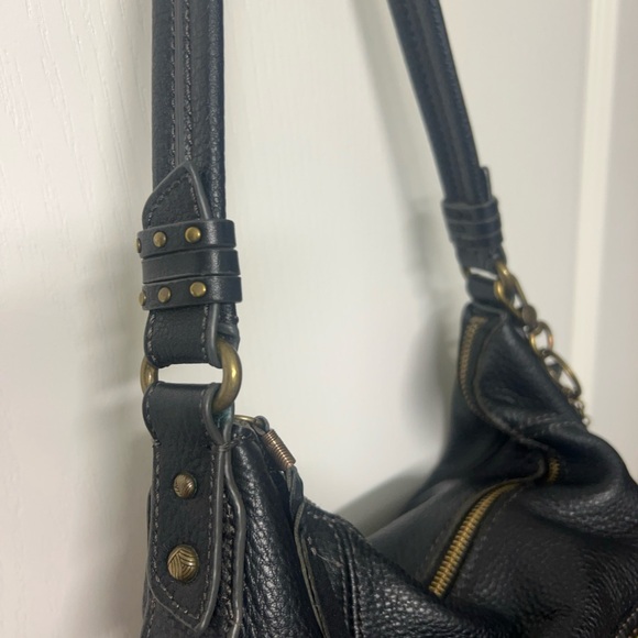 The Sak Black Leather Hobo Bag - Picture 4 of 13